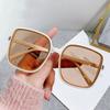 New Oversized Rectangle Sunglasses Women's Fashion Square Sun Glasses Men's Classic Vintage Eyewear UV400