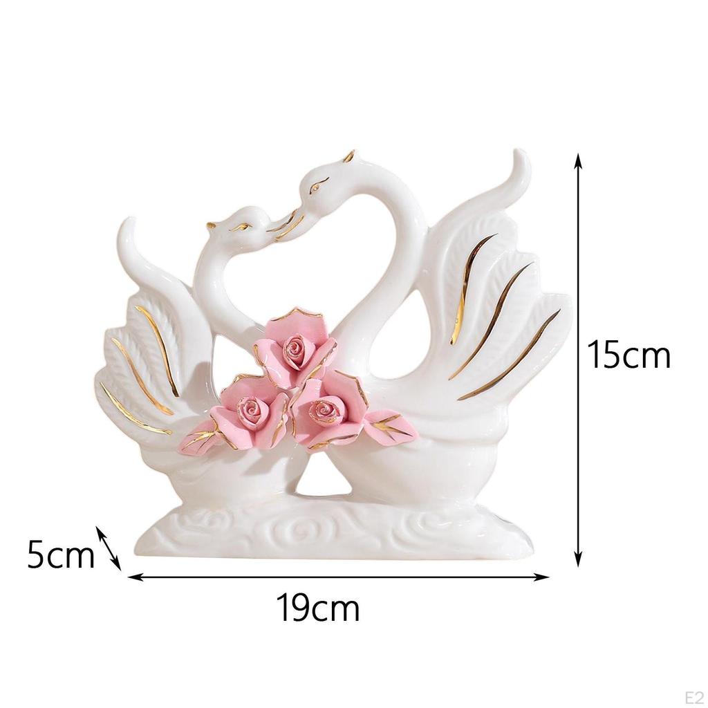 Figurines Table Centerpieces Centerpiece Craft Collection Ceramic Sculptures for Anniversary