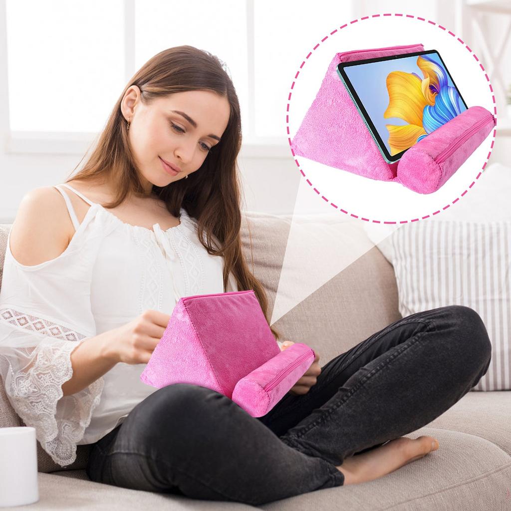 Polštářový stojan na tablet, Polštářek na kolena - Základna stojanu na tablet do postele