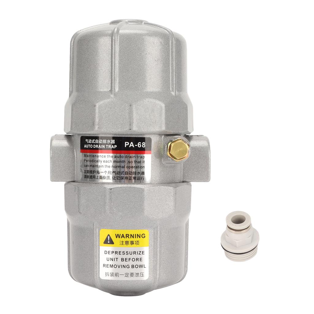 Universal Automatic Drain Valve Pneumatic Filter Drainage Valve for Compressed Air 1 2in NPT Interface