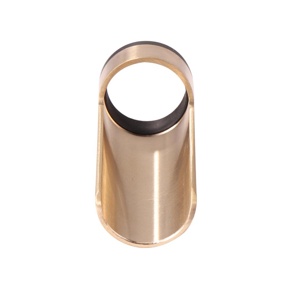 Semi-open Guitar Slide Bar with 2 End Ring Metal Finger Sleeve Adjustable Width Brass Finger Slide Guitar Accessories China Mainland
