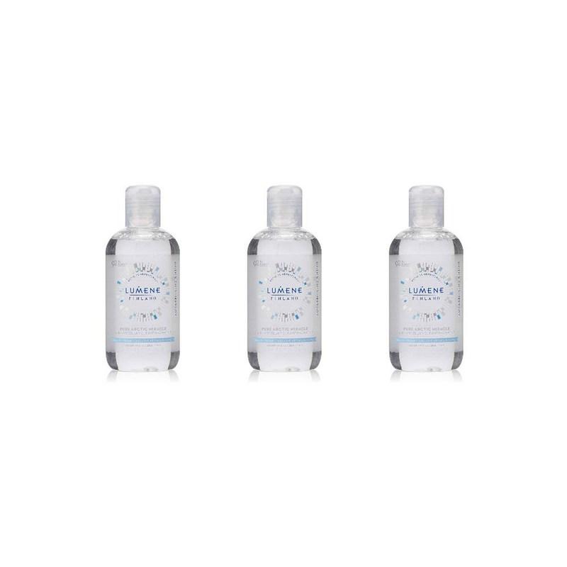 LUMENE Nordic Hydra Pure Arctic Miracle 3-in-1 Micellar Water 250ml 3-Pack, 3 pcs