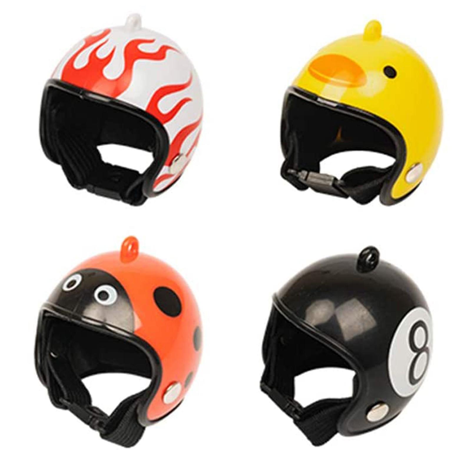 

4 шт. Куриный шлем - Куриная игрушка для птиц Голова Шлем Шапка для птиц