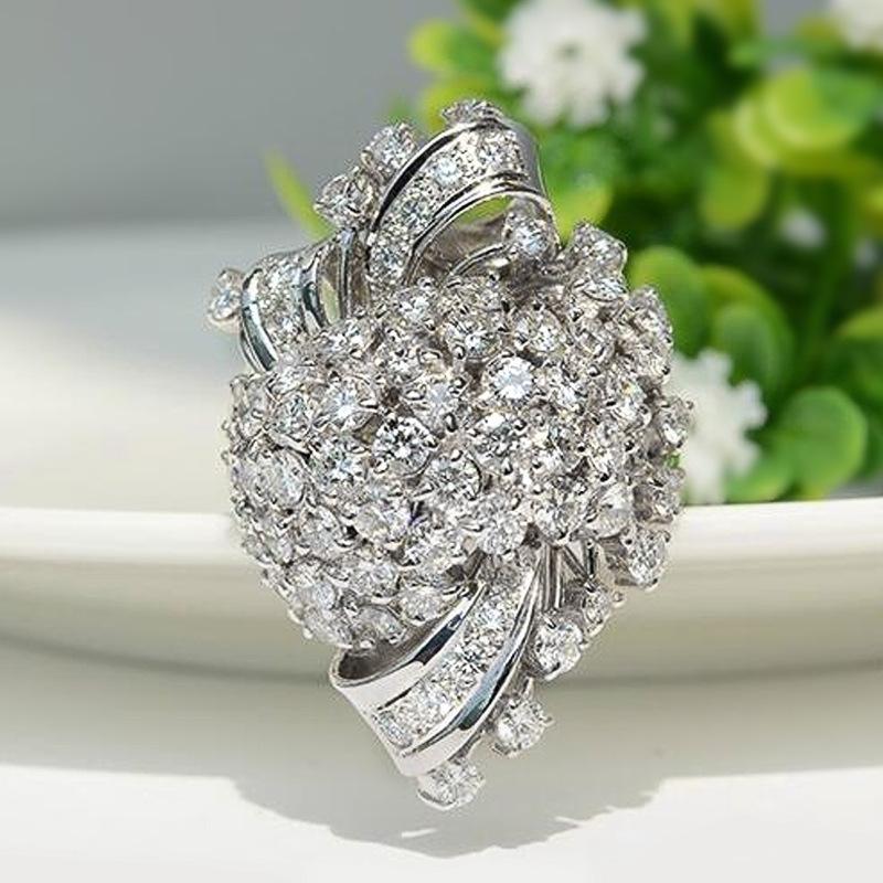 

2026 Light Luxury Special-shaped Sparkling Ring, Wedding Proposal High-end Ring no. 6
