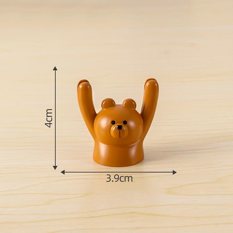 Cute Cartoon Animal Design Message Holder Clip Photo Stand Card Inspiring Desk Decoration Accessories Crafts Ornament Car Decor