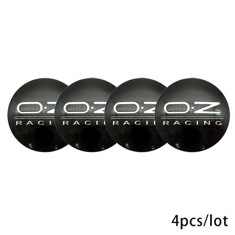 4 Stück/Los 56mm 3D Auto Radnabenkappe Radnabe Kappe Auto Umbau Aufkleber Dekoration Zubehör Hülle Für OZ Racing Auto Styling