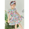 Multi Flower Frill Op Q52dbo100