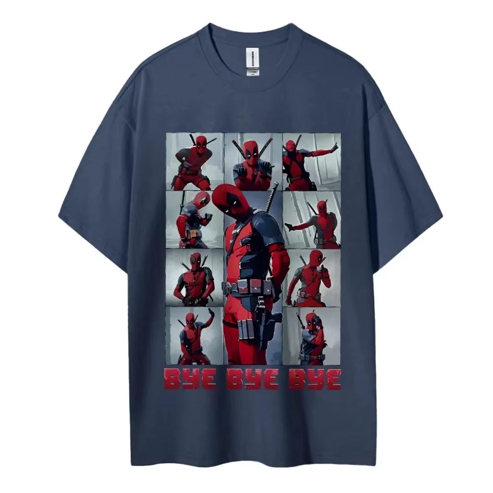 Deadpool Printed Short Sleeve Casual Summer Wear Unisexs Comfortable Clothing Unisexs Clothing Short Sleeve Half Sleeve Top