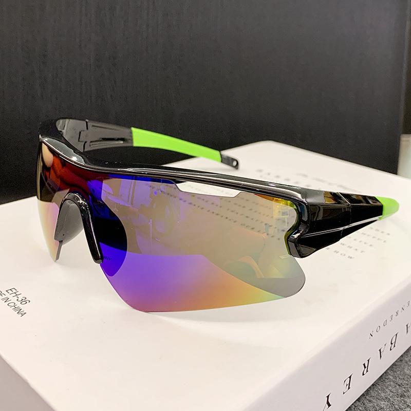 2024 Unisex Outdoor Radsport Sonnenbrille: Einteiliges Design, Modell 8330