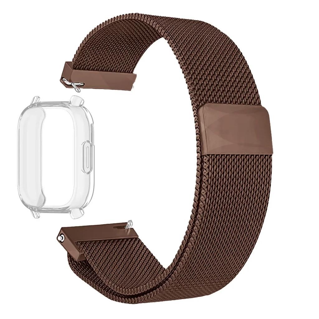 Case+Milanese Strap For Redmi Watch 5 Active Band TPU Soft Case Screen Protector For Redmi Watch 5 Lite Metal Magnetic Watchband