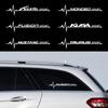 Car PVC Side Window Stickers Sport Logo DIY Decoration Film For Ford Fiesta Focus 2 Mondeo Mustang Ranger Kuga Transit STRACING