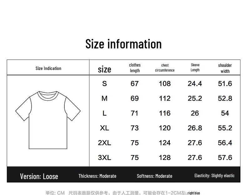 PEACEBIRD Men's Cotton Print Loose Short Sleeve T-Shirt
