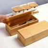 Large Capacity Bamboo Chopsticks Box Safety Tableware Spoon Storage Container  for Home
