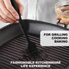 1PCS Kitchen Brush, Pastry Brush, Silicone Pastry Brush, Silicone Barbecue Brushes, for Cooking, Barbecue, Cakes, Baking, 21 cm, Black