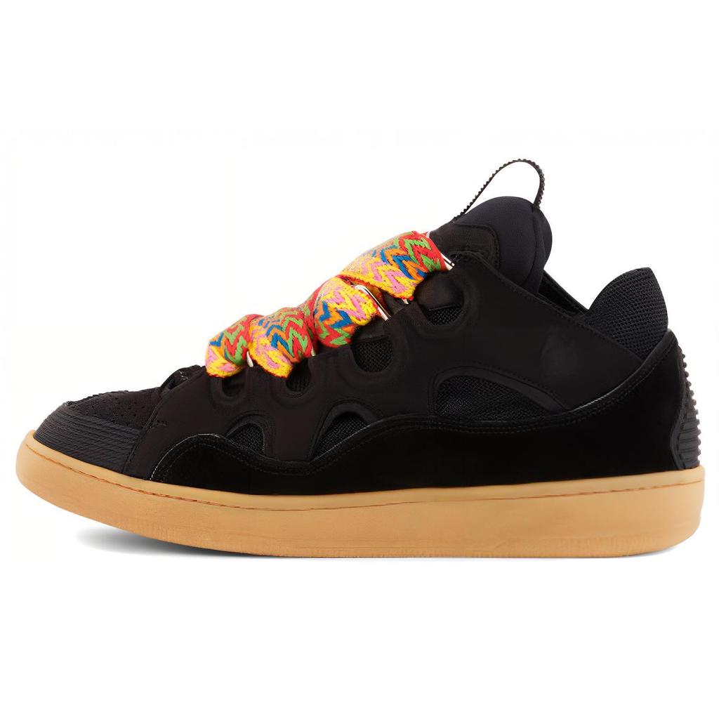 New Lanvin Curb Sneakers 'Black' FM-SKRK11-DRAG-A2010