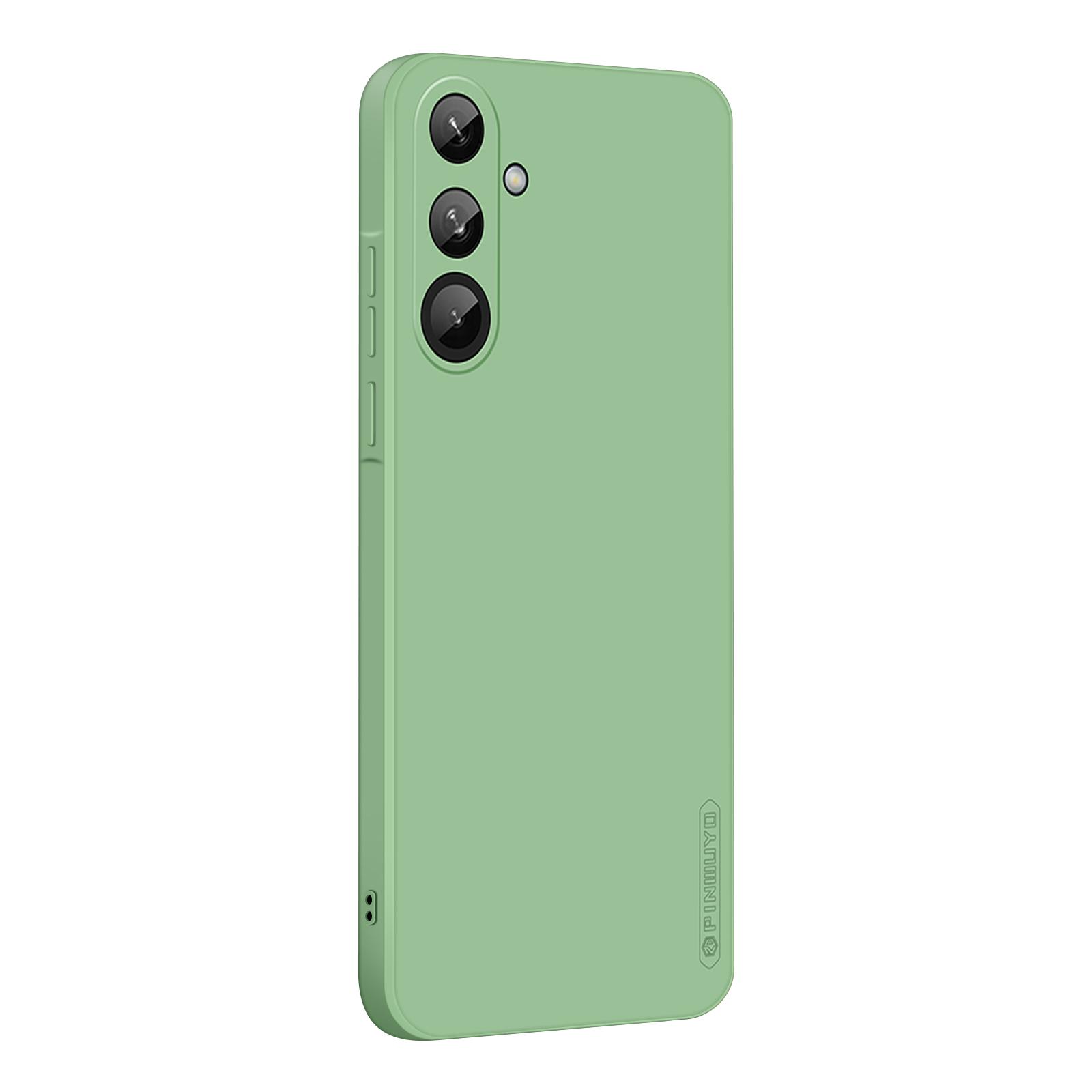 

For Samsung Galaxy A36 5G Phone Case PINWUYO Soft Matte TPU Mobile Back Cover Green