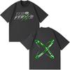 Rapper Feid Ferxxo Tour 2026 Graphic Tshirts Unisex Fashion T Shirt Shortsleeved High Quality Cotton Casual Tshirts Fan Gifts