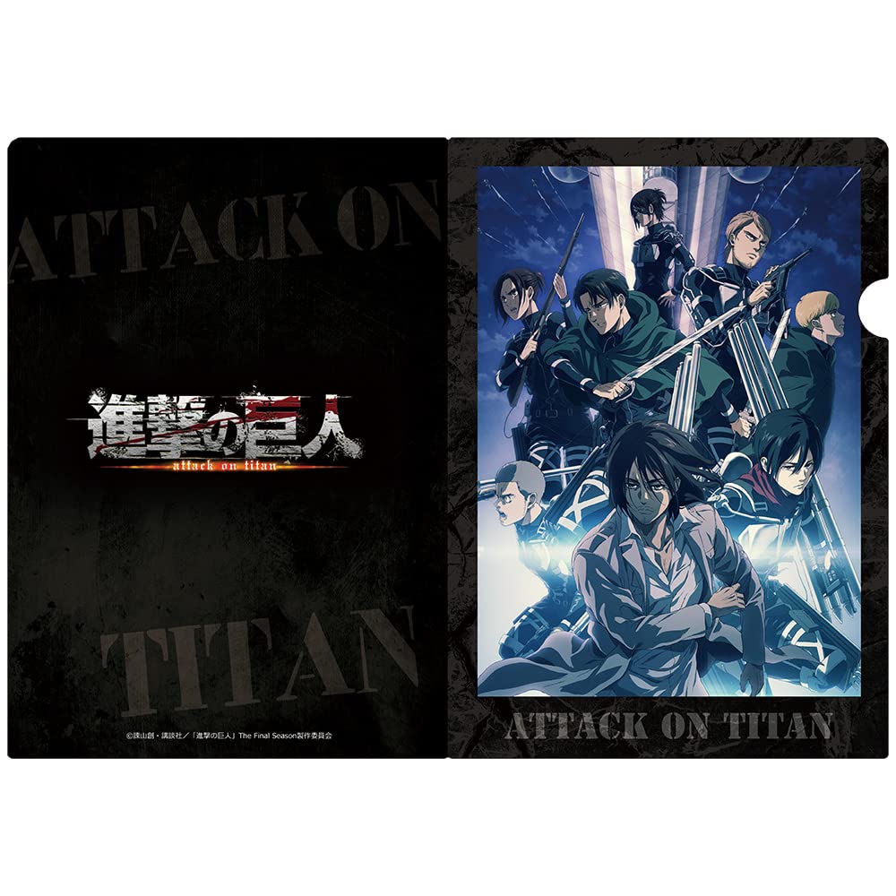 Attack On Titan Clear File W Visual 2nd [Key Edition]