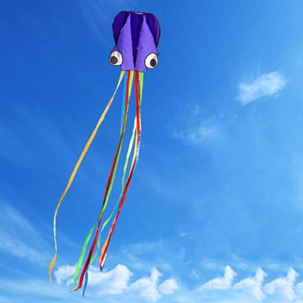 Tool Large Octopus Long Tail Kite Cartoon 4M Octopus Kite Flying Kite Animal Kite 3D Octopus Kite