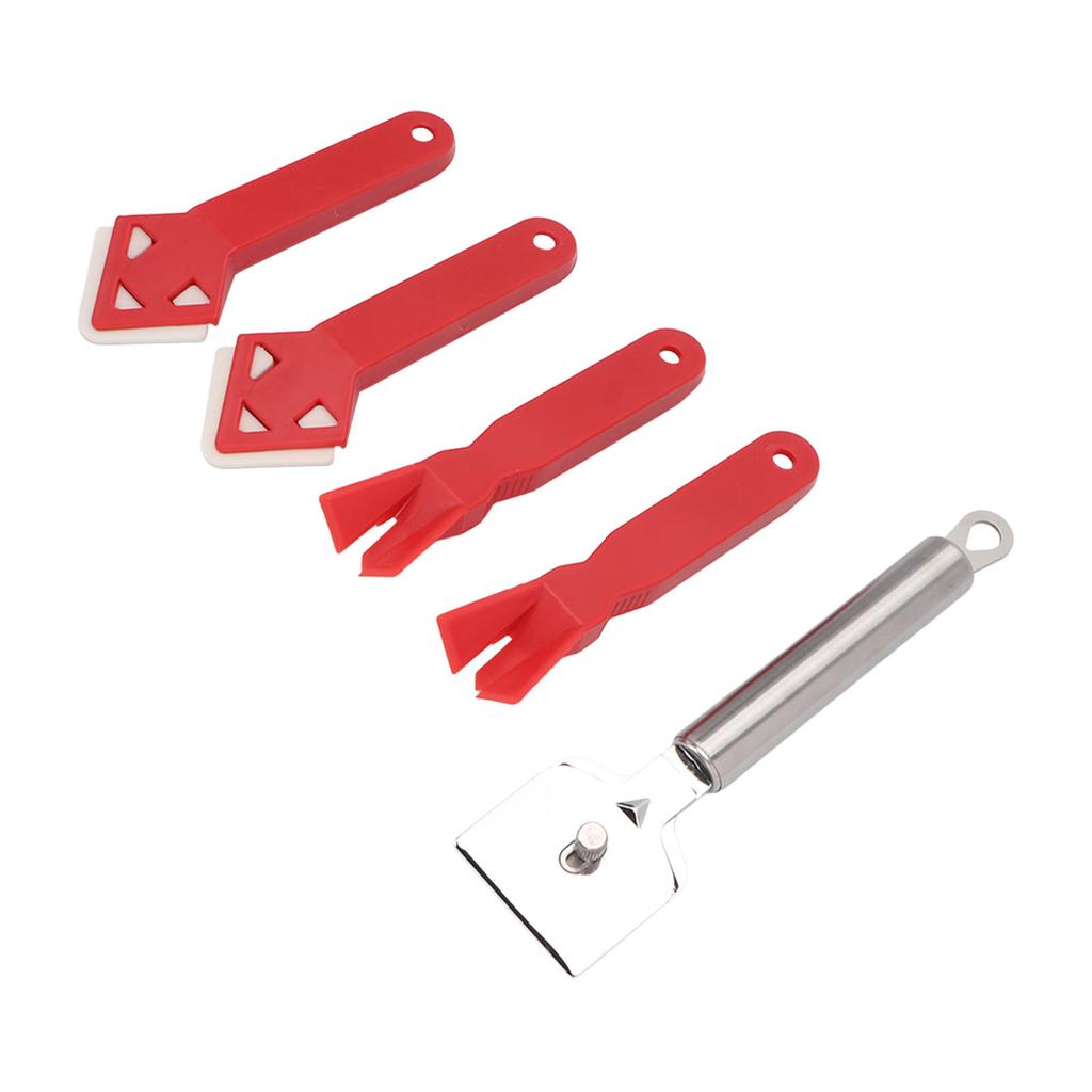 5 Stück Dichtwerkzeug Dichtmittel Fugenmasse Entferner Schaber Set Kit für Reparatur Reinigung