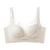 Lace Small Breasts Show Large Gathering Adjustment Type, Double Breasts, Anti-sagging, No Steel Ring Bra, Thick Cup
