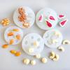 Reusable 3D Nut Silicone Mold Heat Resistant Chocolate Baking Mold Fondant Cake Mold  DIY Craft