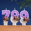 2026 New Kpop Birthday Digital Candle Cake Ornament Rumi Mira Candle Cake 3D Number 0-9 Birthday Party Cake Accent