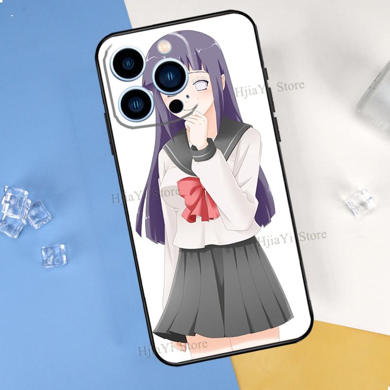 

Чехол для телефона с изображением аниме Хьюга Хината для iPhone 13 12 11 Pro Max mini SE 2020 X XR XS Max 7 8 Plus, чехол iphone 5 5S
