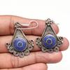 Tibetan Turquoise Lapis Lazuli Nepali Earrings Handmade Jewelry Coral Tribal