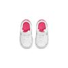 Nike Court Legacy TD White Pink Prime Light Smoke Grey Baby Sneakers Kumquat DA5382-111