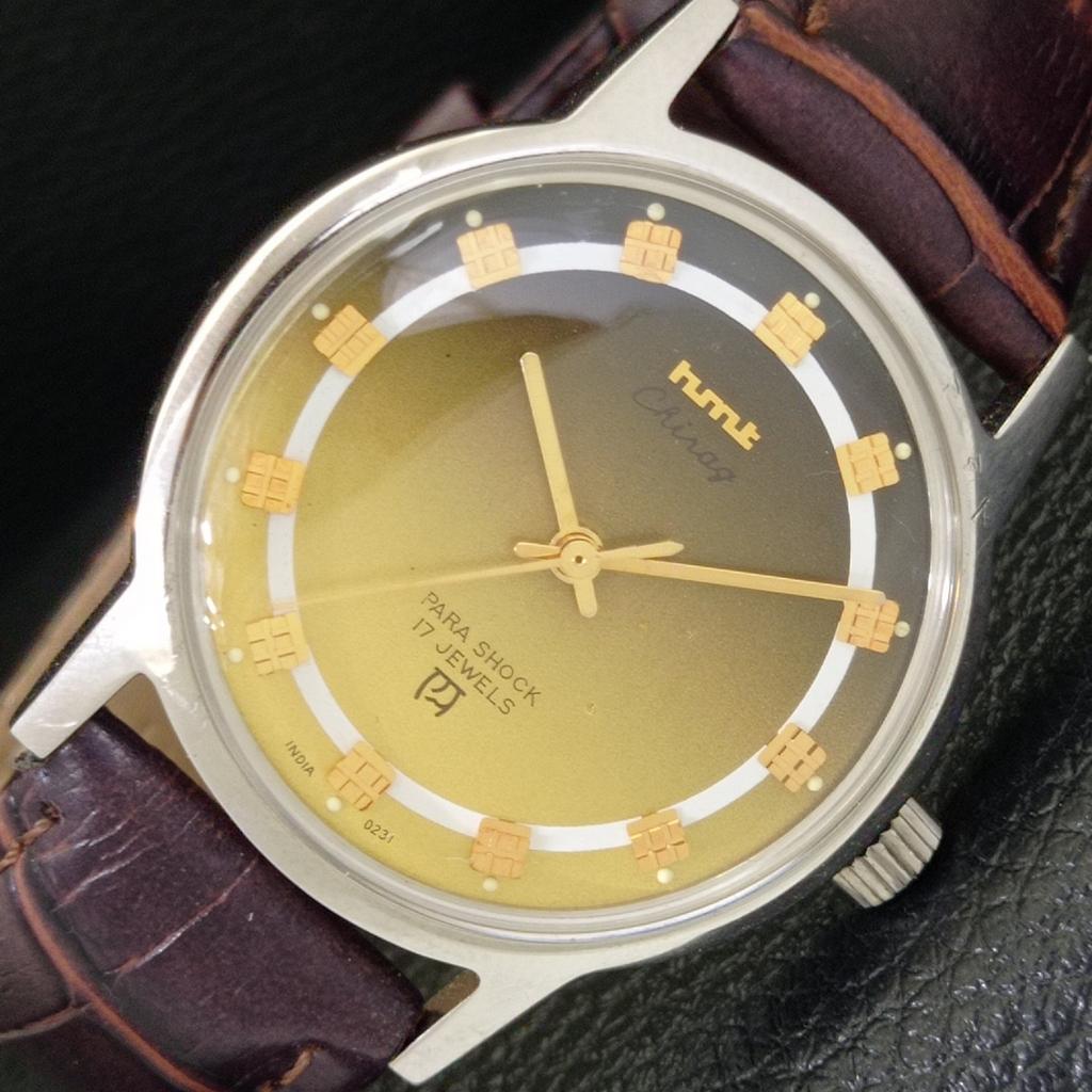 

ВИНТАЖНЫЕ ЧАСЫ HMT CHIRAG С РУЧНЫМ ЗАВОДОМ, ИНДИЙСКИЕ МУЖСКИЕ, ОРИГИНАЛЬНЫЙ ЦИФЕРБЛАТ a702057-5 R208-a702057