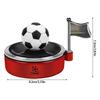 Solar Powered Football Car Air Freshener Perfume Holder With Essential Oil For Stylish Vehicle Decoration And Freshing Scent
