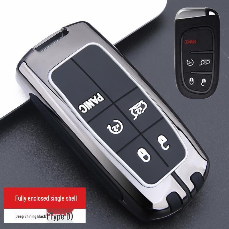 

Jeep Compass, Commander, Cherokee, Renegade, Grand Cherokee Key Case & Car Bag Shell