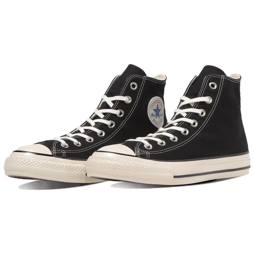 Converse All Star Us Hi Comfortable Versatile High Top Canvas Shoes Unisex Sneakers Black 31308191