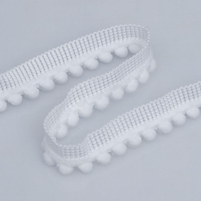 Kolorowe Nierozciągliwe Kuleczki Wełniane Taśma Koronkowa Kule do Kąpieli Ręcznie Robione DIY Akcesoria do Włosów Odzież Tekstylia Domowe Akcesoria Dekoracyjne Dekoracja Domu