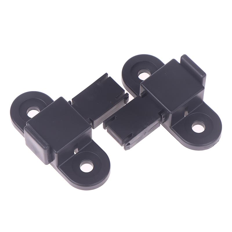 2Pcs Plastic Kayak Lightweight Sturdy Slide Lock Buckle Pedal System Fixing Deck Fishing Boat Dinghy Hardware Accessory