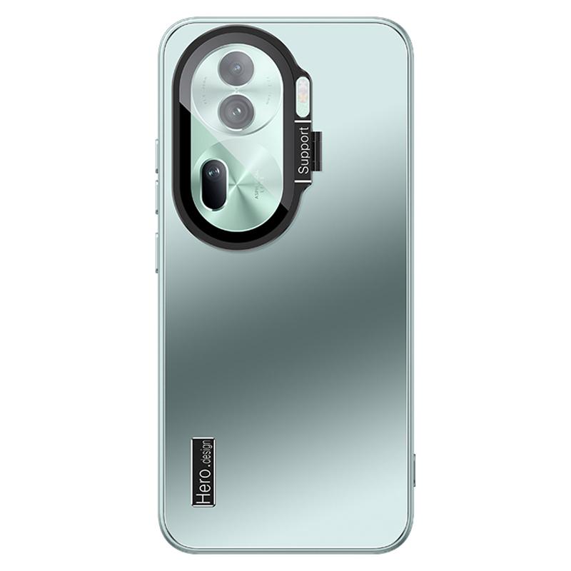For Oppo Reno11 Pro 5G Cases Phone Cover Anti-Scratch TPU+PC Shell with Kickstand