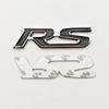 3D Metal Car Sticker RS Logo Badge Rear Trunk Fender Front Grill Emblem For Honda FIT Jazz Civic HRV Jade City CRV Acceessories