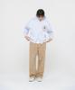 AECA Splater Painted Banding Chino Pants-Beige