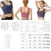 Kesaeki Breathable Yoga Top and Pants Set with Yoga and Elastic Waistband for and Ideal for Hot Yoga and Gym Women's Cups, High-Waisted Pants,