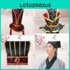 Classic Ancient Official Cap With Reflective Features For Theater And Cosplay