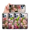 Tempered Glass Phone Case For iPhone 11 12 13 14 15 16 17 Redmi 10 12 14C Note10 Note14 Xiaomi 11Lite PocoC75 Soft Edge Shockproof Smooth Shell