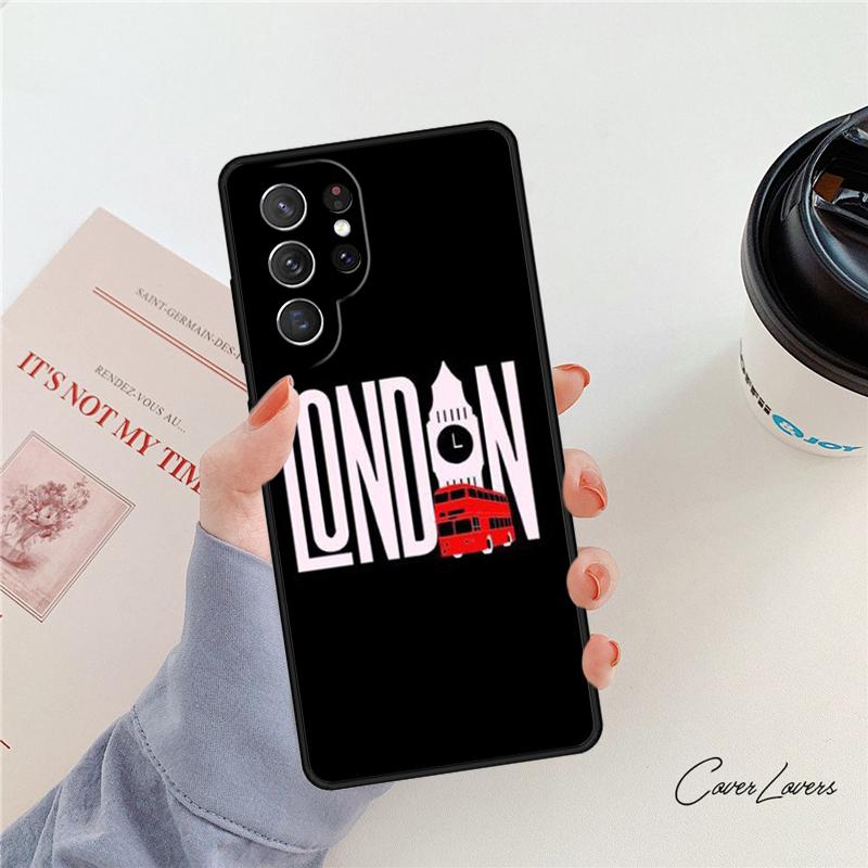 Big Ben Tower London phone case For Samsung Galaxy S24 S25 S23 S22 Ultra Note 10 20 Plus S20 S21 FE Cover