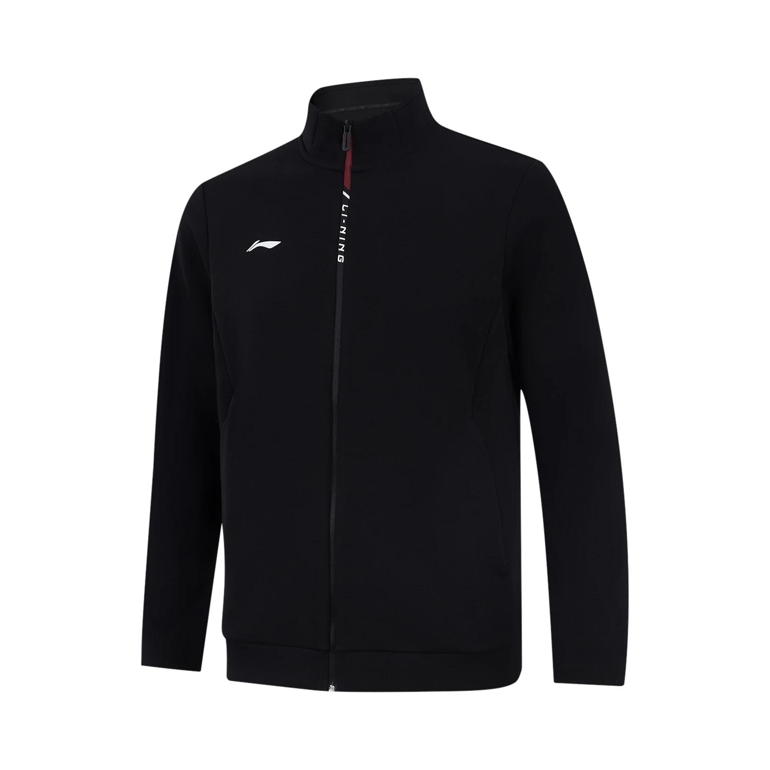 

Серия групповых покупок Li Ning Спортивный свитер на молнии с воротником-стойкой Повседневный Удобный Универсальный Простой С цветными блоками Мужской свитшот AWDVB03-2