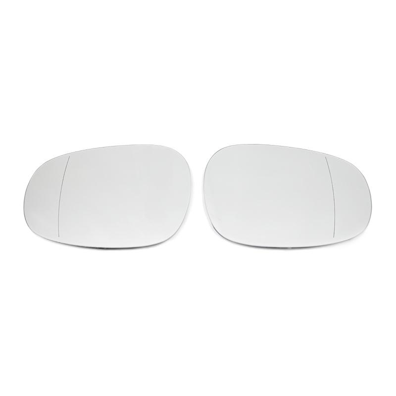 Left&Right Side Heated Wing Mirror Glass Wide Angle Rearview Mirror Glass for BMW 1 Series 3 Series E82 E88 E90 E91 E92 E93 LCI