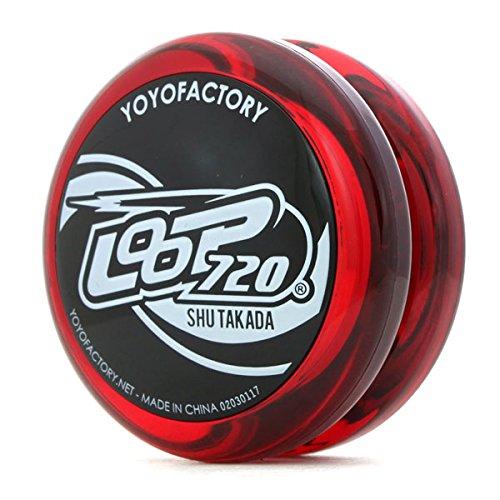 

Yo-Yo Loop 720 (Japan Ver.) with Beginner s DVD, YoYo Factory (Clear Red/Black Cap)