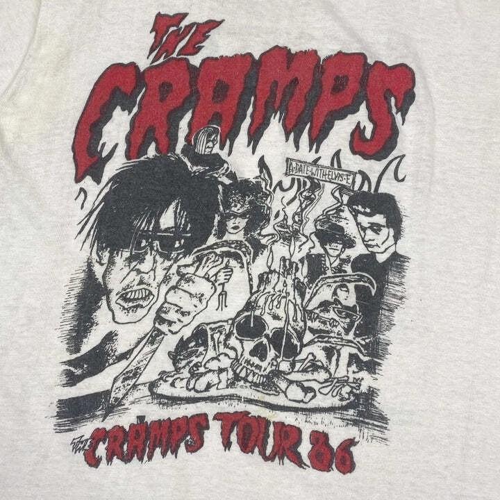 Remake 1986 The Cramps band Short sleeve Unisex T shirt Men Women S-5XL Unisex T-Shirt M