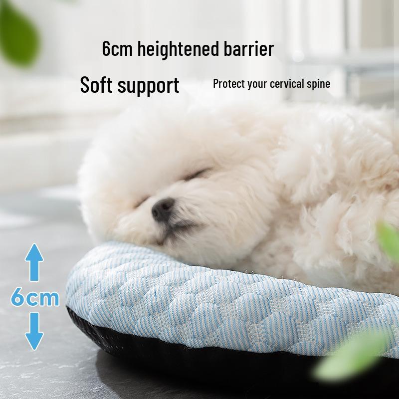 Cloud Shape 3D Cooling Mat for Pets - Breathable Enclosure Bed for Dogs and Cats