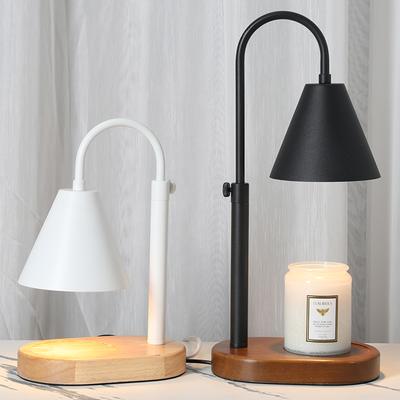 Lampă telescopică Noptiera Cronometrare Decor camera coreeană Lămpi cu aromă Încălzitor de lumânări nordic Reglarea înălțimii Vintage inteligentă