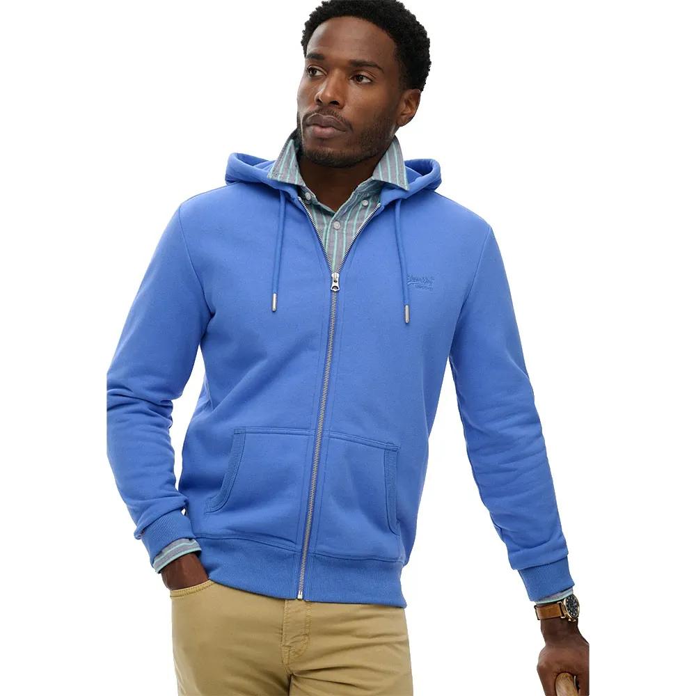 Superdry Herren Bleu Kapuzenjacke Essential - Bild 2